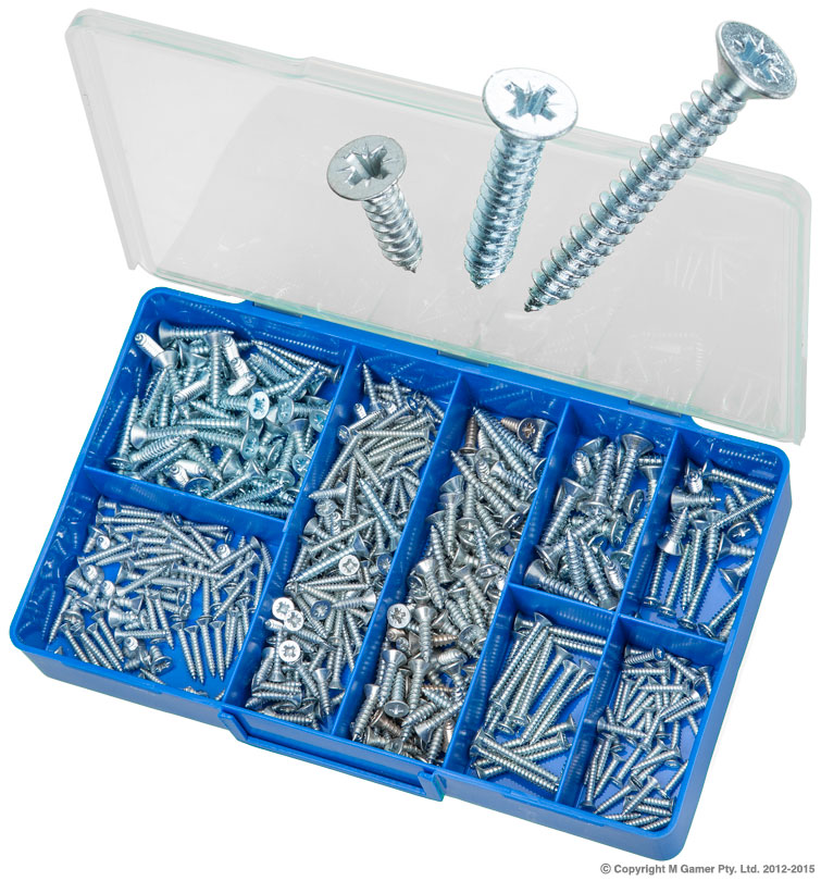 Countersunk Pozidriv Self Tapping Screws